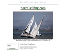 Tablet Screenshot of norcalsailing.com